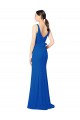 Low Back Sleeveless Sweetheart Sheath Chiffon Bridesmaid Dress / Evening Dress Worcester