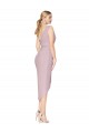V-Back Sleeveless One Shoulder Mermaid Soft Chiffon High Low Evening Gown / Prom Dress / Bridesmaid Dress Worcester