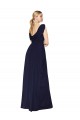 Sleeveless V-Neck A-Line Soft Chiffon Formal Evening Gown / Prom Dress / Bridesmaid Dress Worcester