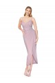V-Back Sleeveless Spaghetti Straps Mermaid Soft Chiffon High Low Evening Gown / Prom Dress / Bridesmaid Dress Worcester