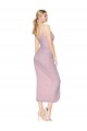 V-Back Sleeveless Spaghetti Straps Mermaid Soft Chiffon High Low Evening Gown / Prom Dress / Bridesmaid Dress Worcester