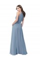 Sleeveless Halter Neck A-Line Chiffon Bridesmaid Formal Dress Worcester