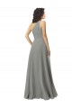Wisteria Sleeveless One Shoulder A-Line Soft Chiffon Bridesmaid Dress Worcester