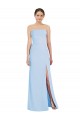 Low Back Sleeveless Strapless Trumpet Soft Chiffon Black Tie Evening Gown / Bridesmaid Dress Worcester