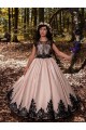 Sleeveless Sweetheart Ball Gown Satin & Lace Flower Girl Dress for Wedding Worcester