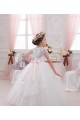 Sleeveless Sweetheart Ball Gown Tulle & Lace Flower Girl Dress Worcester