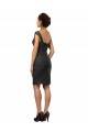 Sleeveless Off the Shoulder A-Line Soft Chiffon & Lace Bridesmaid Dress Worcester