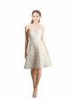 Ivory,Champagne Sleeveless Sweetheart A-Line Lace Bridesmaid Dress Worcester