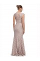 Cap Sleeves Sweetheart Mermaid Lace Bridesmaid Dress / Formal Dress Worcester