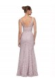 V-Back Sleeveless V-Neck Mermaid Lace Formal Dress / Bridesmaid Dress Worcester