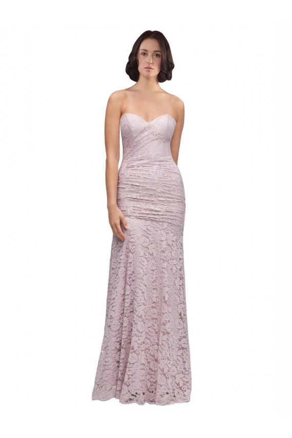 Sleeveless Sweetheart Mermaid Lace Prom Dress / Bridesmaid Dress Worcester