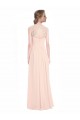 Keyhole Back Mint Green Sleeveless Sweetheart A-Line Soft Chiffon & Lace Bridesmaid Dress Worcester