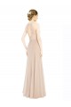 Keyhole Back Sleeveless Halter Neck A-Line Soft Chiffon & Lace Prom Dress / Bridesmaid Dress Worcester