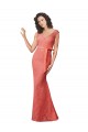 Open Back Sleeveless V-Neck Mermaid Lace Bridesmaid Dress Worcester