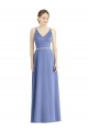 Sleeveless Spaghetti Straps A-Line Satin Bridesmaid Dress Worcester