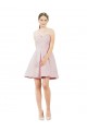 Sleeveless Sweetheart A-Line Satin Evening Gown / Bridesmaid Dress Worcester