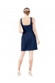 Sleeveless V-Neck A-Line Satin Bridesmaid Gown Worcester