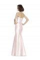 Pink Sleeveless Sweetheart Mermaid Satin Bridesmaid Dress Worcester