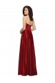 Sleeveless Strapless A-Line Satin Prom Dress / Bridesmaid Dress Worcester