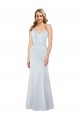 Low Back Sleeveless Strapless Sheath Satin Formal Evening Gown / Prom Dress / Bridesmaid Dress Worcester