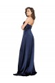 Low Back Sleeveless Sweetheart A-Line Silk like Satin Formal Evening Gown / Prom Dress / Bridesmaid Dress Worcester