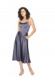Criss Cross Back Sleeveless Scoop Neck A-Line Silk like Satin Prom Dress / Bridesmaid Dress Worcester