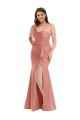 Sleeveless One Shoulder Mermaid Silk like Satin Black Tie Plus Size Evening Gown / Prom Dress / Bridesmaid Dress Worcester