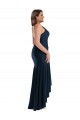 Sleeveless Spaghetti Straps Mermaid Silk like Satin High Low Plus Size Evening Gown / Prom Dress / Bridesmaid Dress Worcester
