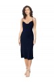 Criss Cross Open Back Sleeveless Spaghetti Straps A-Line Silk like Satin Formal Evening Gown / Prom Dress / Bridesmaid Dress Worcester