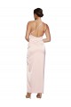 Low Back Sleeveless One Shoulder A-Line Silk like Satin Semi Formal Evening Dress / Prom Dress / Bridesmaid Dress Worcester