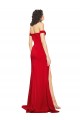 Sleeveless Off the Shoulder A-Line Silk like Satin Formal Evening Gown / Prom Dress / Bridesmaid Dress Worcester