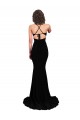 Open Back Sleeveless V-Neck Mermaid Spandex Formal Evening Gown / Prom Dress / Bridesmaid Dress Worcester