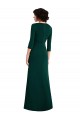 V-Back Long Sleeves V-Neck Trumpet Spandex Formal Evening Gown / Prom Dress / Bridesmaid Dress Worcester