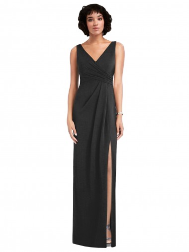V-Back Sleeveless V-Neck Sheath Spandex Formal Evening Gown / Prom Dress / Bridesmaid Dress Worcester