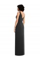 V-Back Sleeveless V-Neck Sheath Spandex Formal Evening Gown / Prom Dress / Bridesmaid Dress Worcester