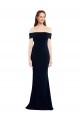 Keyhole Back Sleeveless Off the Shoulder Mermaid Stretch Crepe Formal Dress / Bridesmaid Dress Worcester