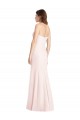 Low Back Sleeveless Sweetheart Trumpet Stretch Crepe Semi Formal Evening Dress / Prom Dress / Bridesmaid Dress Worcester