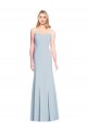 Low Back Sleeveless Sweetheart Trumpet Stretch Crepe Formal Dress / Bridesmaid Dress Worcester