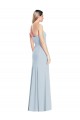 Low Back Sleeveless Sweetheart Trumpet Stretch Crepe Formal Dress / Bridesmaid Dress Worcester
