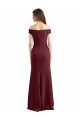 Sleeveless Off the Shoulder Sheath Stretch Crepe Prom Dress / Bridesmaid Dress Worcester