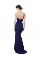 Open Back Sleeveless Spaghetti Straps Mermaid Stretch Crepe Formal Dress / Bridesmaid Dress Worcester