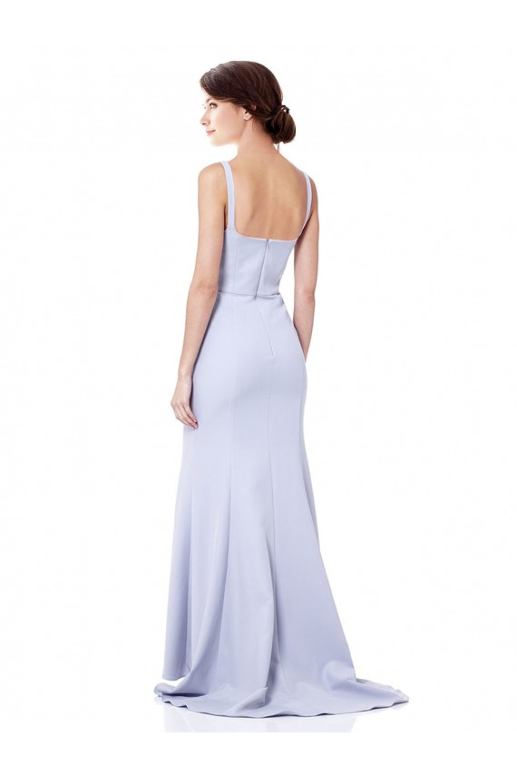 Sleeveless Spaghetti Straps Mermaid Stretch Crepe Evening Gown / Prom Dress / Bridesmaid Dress Worcester