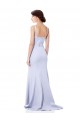 Sleeveless Spaghetti Straps Mermaid Stretch Crepe Evening Gown / Prom Dress / Bridesmaid Dress Worcester