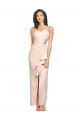 Low Back Nude Sleeveless Strapless Sheath Stretch Crepe Semi Formal Evening Dress / Prom Dress / Bridesmaid Dress Worcester