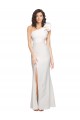 Sleeveless One Shoulder Sheath Stretch Crepe Formal Evening Dress / Bridesmaid Dress Worcester