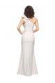 Sleeveless One Shoulder Sheath Stretch Crepe Formal Evening Dress / Bridesmaid Dress Worcester