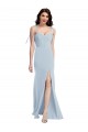 Low Back Sleeveless Strapless Trumpet Stretch Crepe Bridesmaid Dress / Formal Dress Worcester