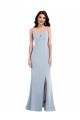 Sleeveless Spaghetti Straps Trumpet Stretch Crepe Formal Evening Gown / Prom Dress / Bridesmaid Dress Worcester