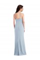 Sleeveless Spaghetti Straps Trumpet Stretch Crepe Formal Evening Gown / Prom Dress / Bridesmaid Dress Worcester