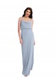 V-Back Sleeveless Spaghetti Straps Sheath Stretch Crepe Formal Evening Gown / Prom Dress / Bridesmaid Dress Worcester